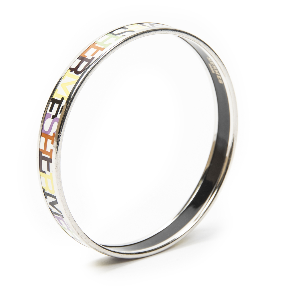 Hermes Enamel Bangle PM